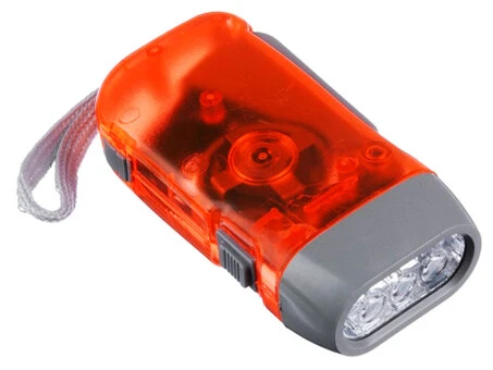 Ручной механический фонарик WT-092 red