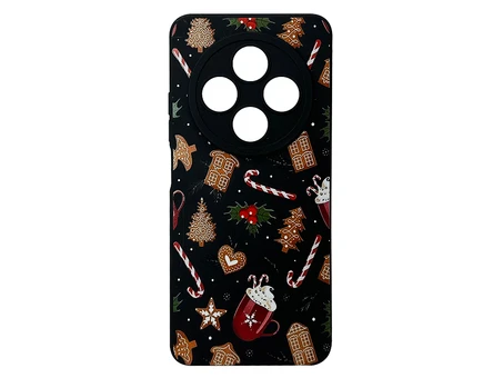 TPU Funny Winter Treats Camera Redmi 14C/A4/Poco C75 black