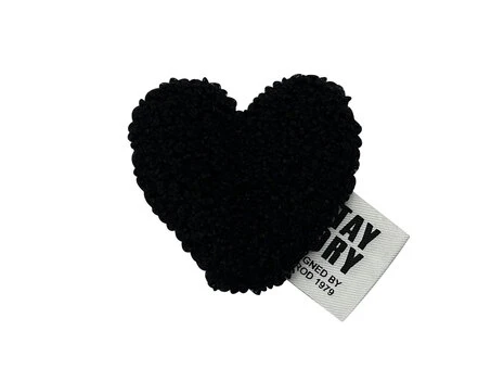 PopSocket Plush Heart Stay Tory black