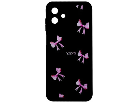TPU Bows Xoxo Camera Samsung A07 black