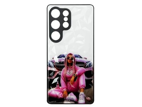 Prisma Ladies Samsung S25 Ultra Pink girl and car