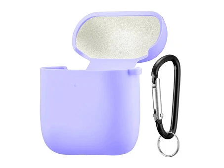 Case Soft touch AirPods (84) light purple
