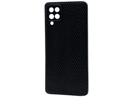 Накладка Leather Weaving Samsung A22/M22/M32 black
