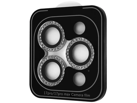 Скло для камери Diamond film iPhone 17 Pro/17 Pro Max silver