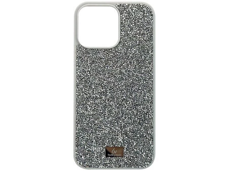 Накладка Bling World Rock iPhone 16 silver
