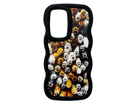 TPU Wavy Sides Redmi 13C/Poco C65 Paws