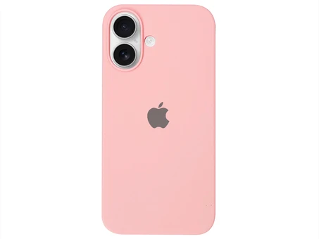 Case soft touch низ iP 17 (12) pink