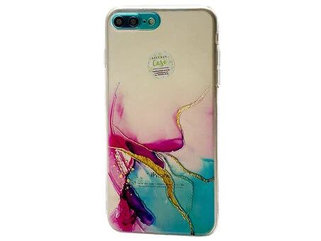 Силікон S-Case iPhone 7+/8+ clear/mint