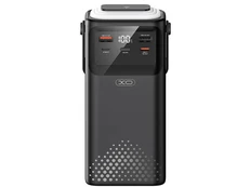 Power Bank XO PR285 30000 mAh lightning/micro/Type-C/USB + LED Lamp black
