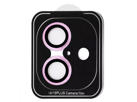Скло для камери ACHILLES iPhone 16/16+ pink