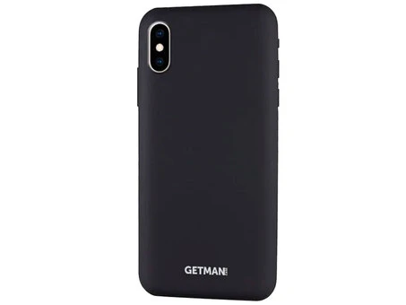 Silicone Case Getman Magnet iPhone Xs Max black