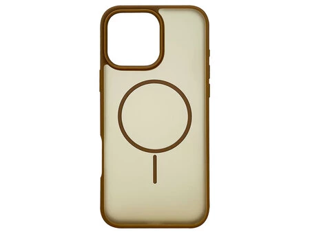 Shadow Matt Color Case iPhone 16 Pro Max brown