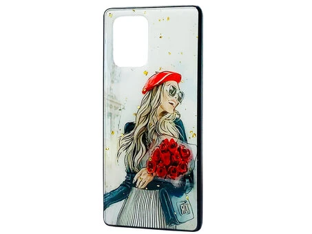 Накладка Confetti Samsung S10 Lite (20) Red beret