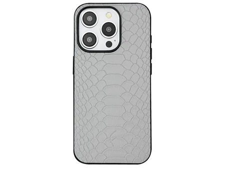 Накладка FIBRA Python iPhone 15 Pro gray