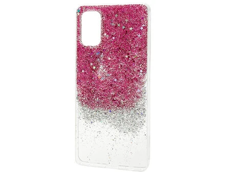 Силікон Easy Stars Flash Samsung A41 pink