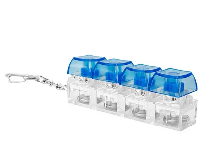 3D Іграшка Clicker 4 клавіші blue