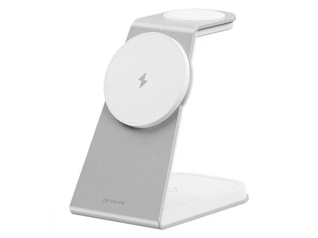 Беспроводное зарядное устройство Proove Omni Power 3in1 15W серое