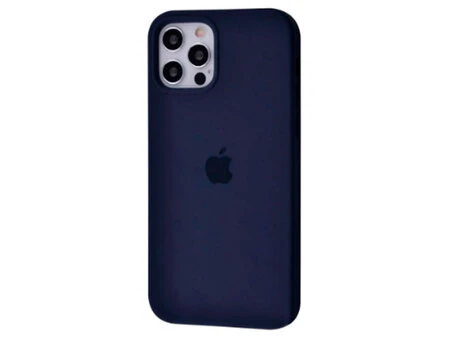Case soft touch низ iP 14 Pro (08) midnight blue