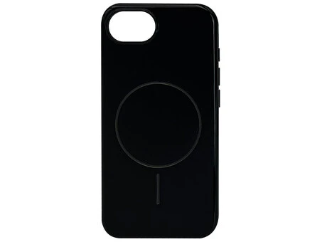Silicon Glamour Case with MagSafe iPhone 16e black