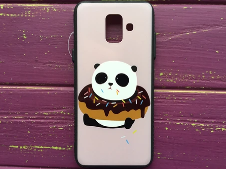 Чохол Pic Samsung A6(18) Panda in donut