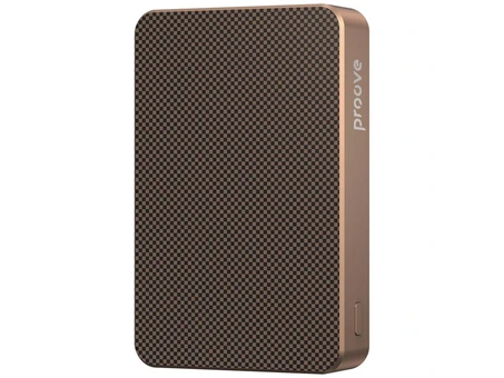 Power Bank Proove Carbon Slim Magnetic MagSafe10000mAh 22.5W brown