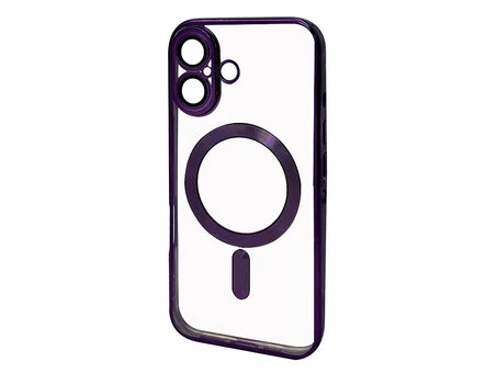 Силікон Cosmic camera CD Magsafe iPhone 16 deep purple