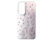 Накладка Paint Stroke Flowers Samsung A35 pink
