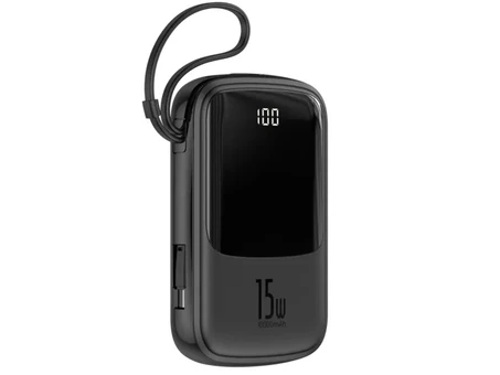 Power Bank Baseus Qpow 15W 10000mAh black