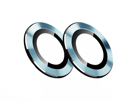 Скло на камеру Xinreeu iPhone 16/16+ light blue