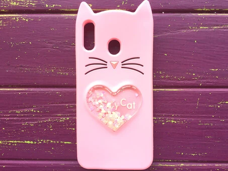 3D CAT'S Love Samsung M20 Pink