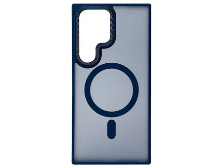 Shadow Matt Metal Buttons Corrugated MagSafe Samsung S24 Ultra blue