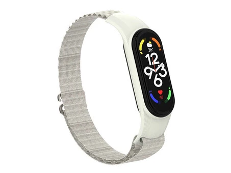 Ремінець силікон Alpine Loop Mi Band 3/4 white