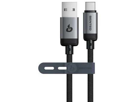 Кабель Senteo SM-06 Nano Braided USB-Type-C 3A 1m black