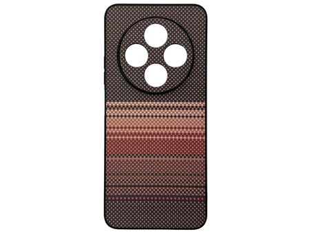 Накладка Elite Carbonique Redmi 14C/A4/Poco C75 beige/red/black