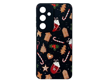 TPU Funny Winter Treats Camera Samsung S24 FE black