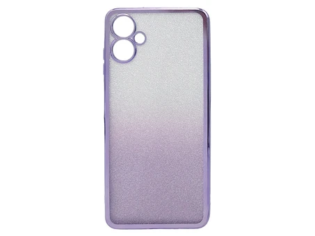 Накладка Ombre Glitter Samsung A06 light purple