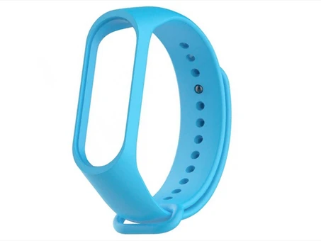 Ремінець силікон Mi Band 3/4 sea blue