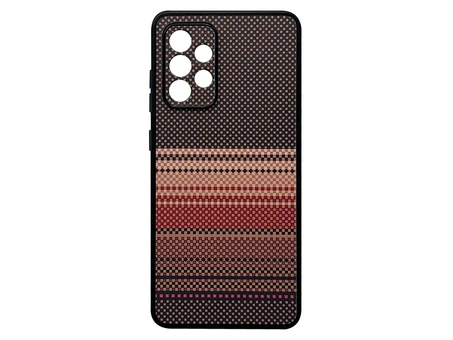 Накладка Elite Carbonique Samsung A52/A52s beige/red/black