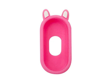 Силіконовий чохол Mi Band 8/9/10 cat pink