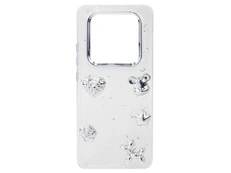 Накладка Золотий Пил 3D Metal Frame Redmi Note 14 Pro 4G mix clear