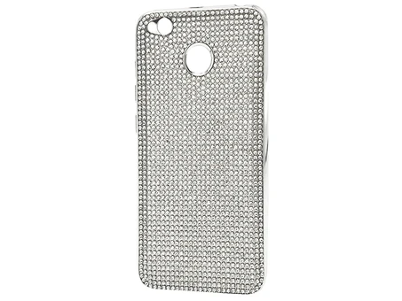 Силікон Full Diamond Redmi 4X Silver