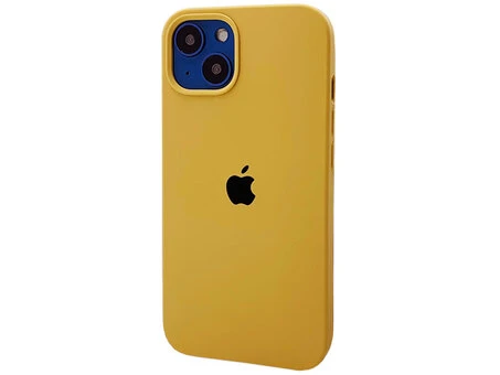 Case soft touch низ iP 13 mini (28) dark yellow
