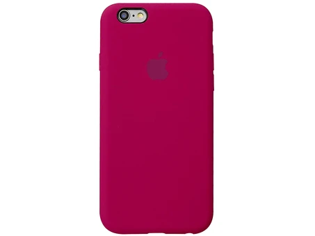 Case soft touch низ iP 6 (36) rose red