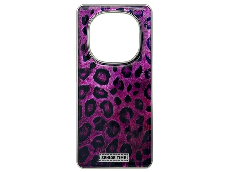 Накладка Leopard Redmi Note 14 Pro 5G/14 Pro+ 5G/Poco X7 violet