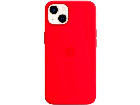 Case soft touch низ iP 15+ (14) red