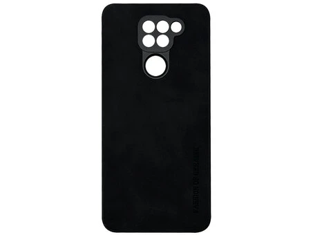 Накладка Nubuck Fashion of Ukraine Redmi Note 9 black