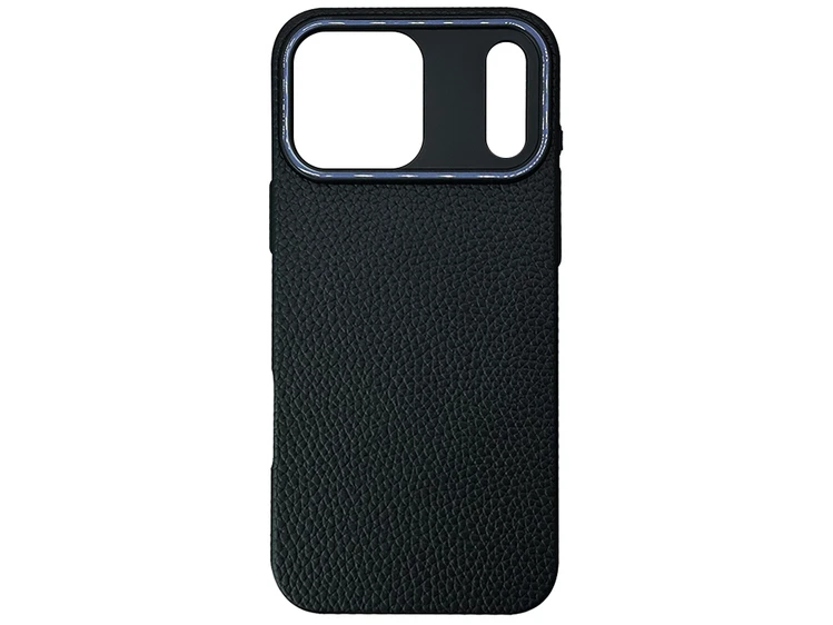 Чохол Syndee Leather MagSafe iPhone 17 Pro Max black/gray