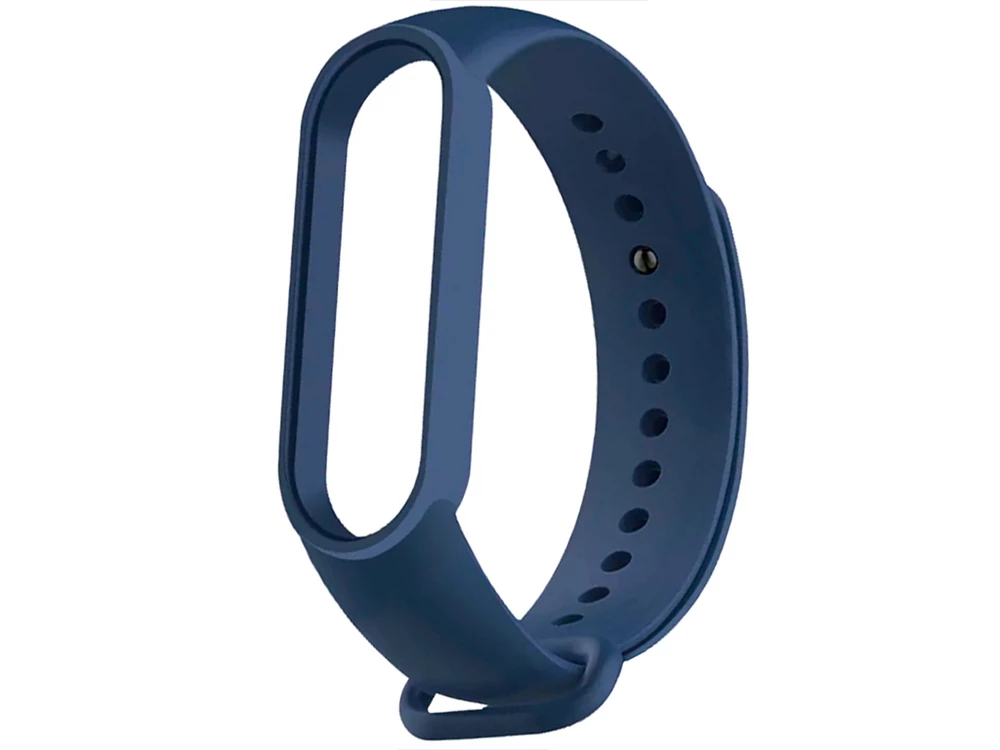 Ремінець силікон Mi Band 7 midnight blue