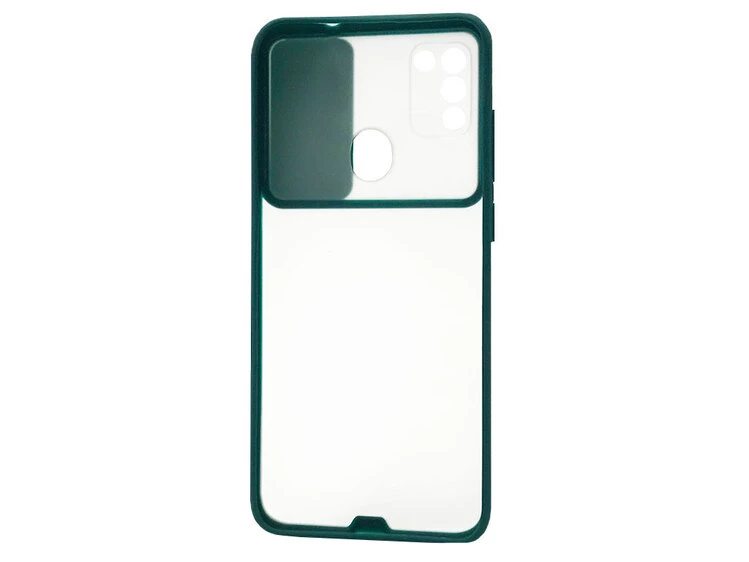 Matte case hide camera Samsung A11/M11 green