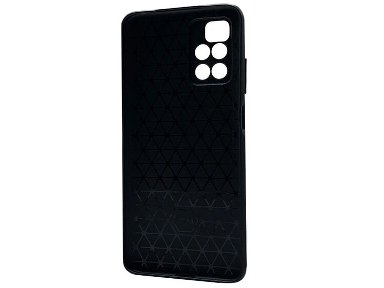Накладка Leather Weaving Redmi 10/Note 11 4G black